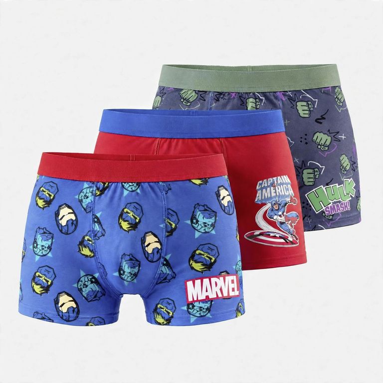 Pack De 3 Boxer Niño