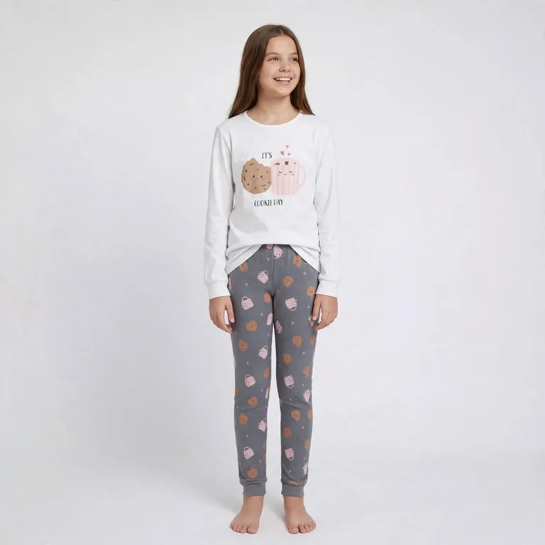 Pijama Niña 2 Piezas Algodón