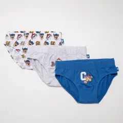 PAW PATROL - Pack De 3 Calzoncillos Niño Slips