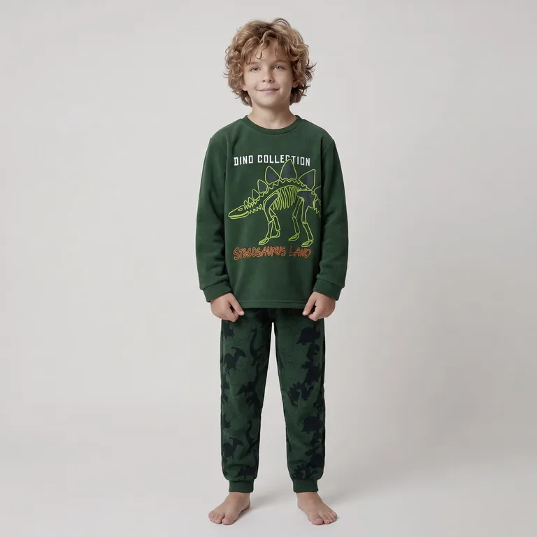 Pijama Niño 2 Piezas Franela