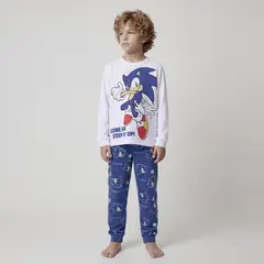 SONIC - Pijama Niño 2 Piezas Algodón
