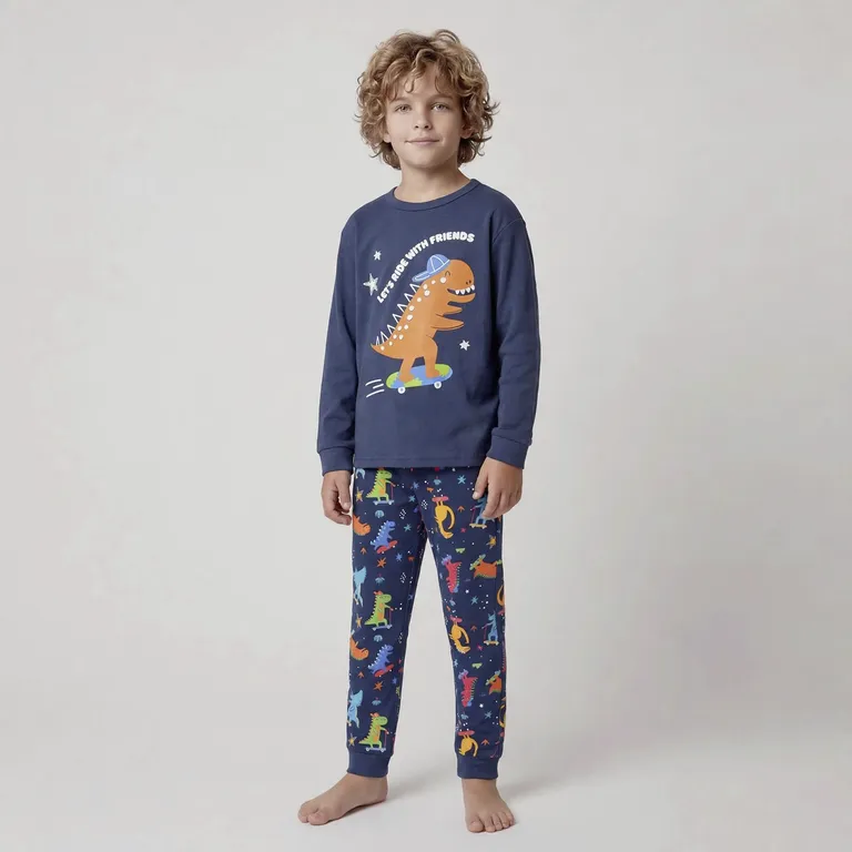 Pijama Niño 2 Piezas Algodón
