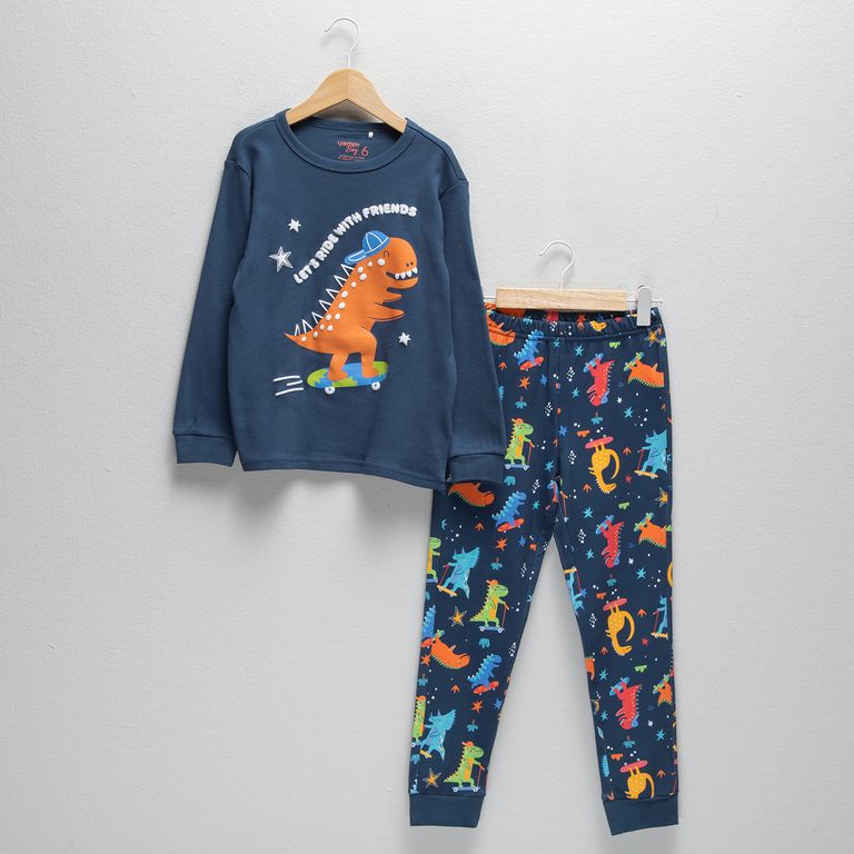 Pijama Niño 2 Piezas Algodón