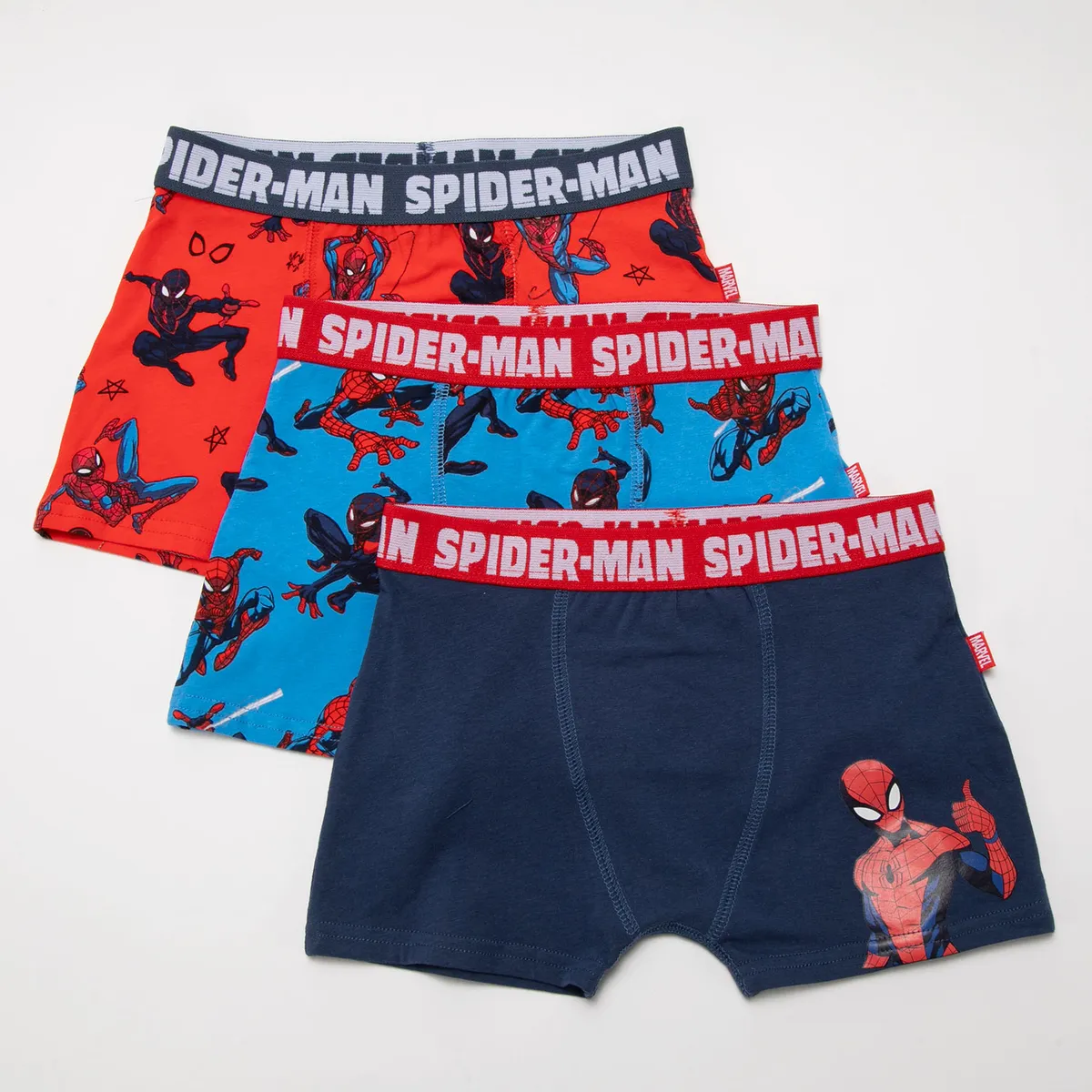 MARVEL - Pack De 3 Boxer Niño Marvel