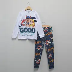 PAW PATROL - Pijama Niño 2 Piezas Algodón