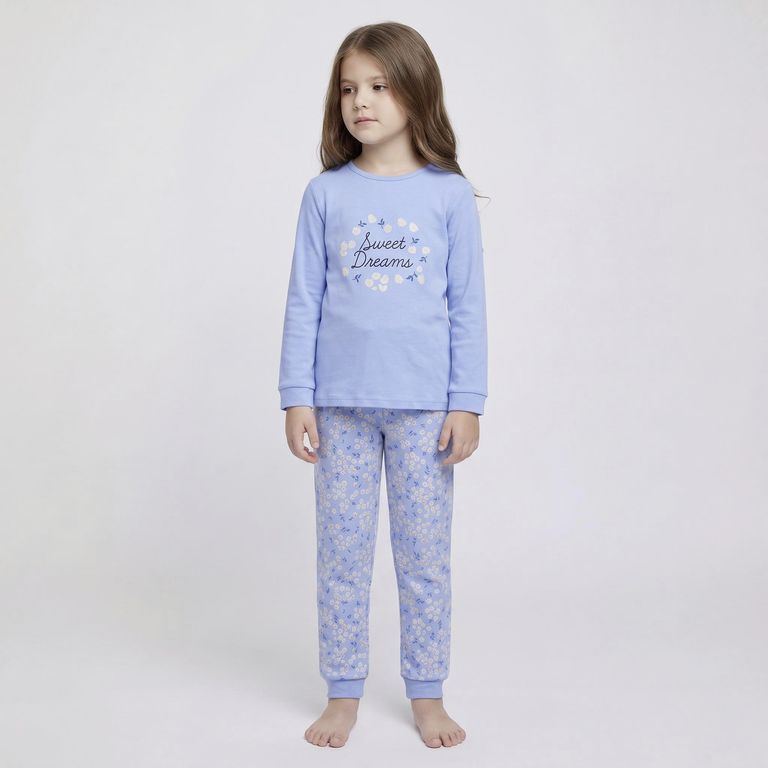 Pijama Niña 2 Piezas Algodón
