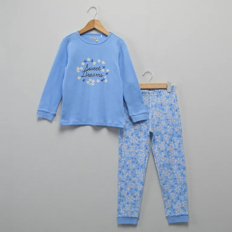 Pijama Niña 2 Piezas Algodón