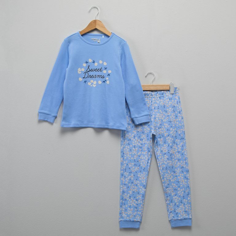 Pijama Niña 2 Piezas Algodón