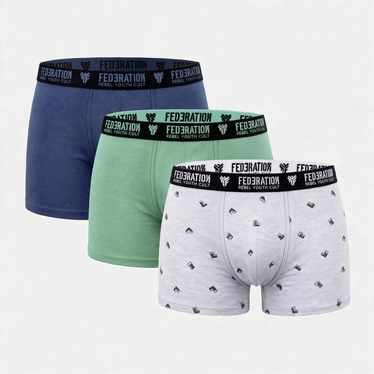 Pack De 3 Boxer Niño