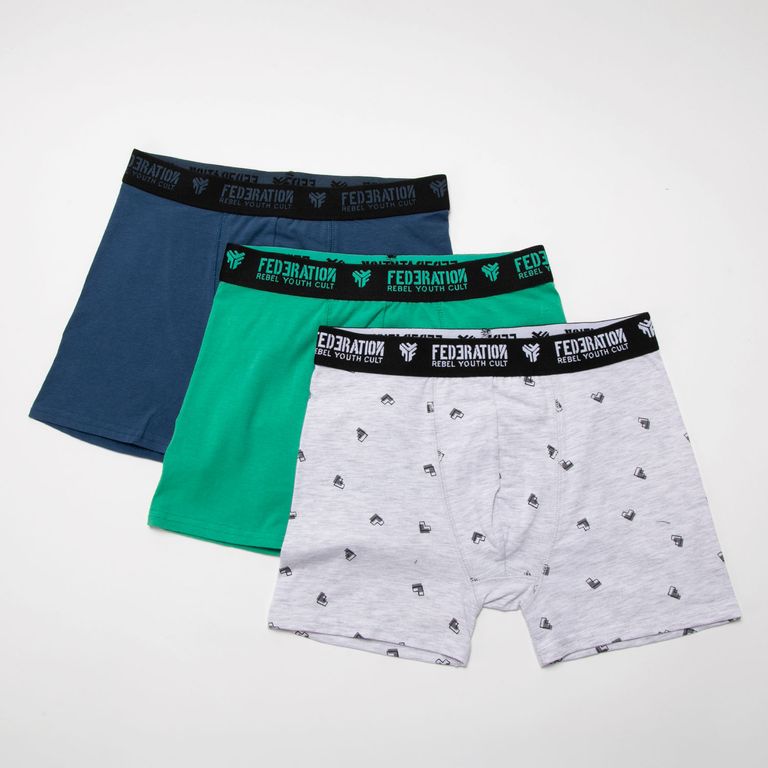 Pack De 3 Boxer Niño