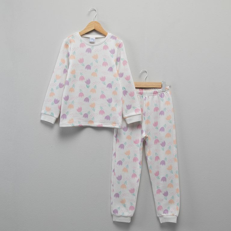Pijama Niña 2 Piezas Franela