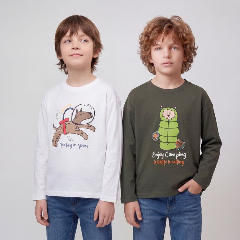 Pack 2 Poleras Niño