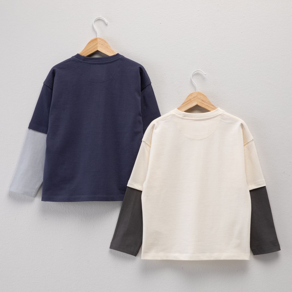 YAMP - Pack de 2 Poleras Manga Larga Niño Yamp