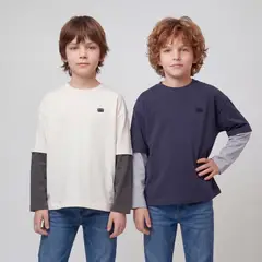YAMP - Pack de 2 Poleras Niño