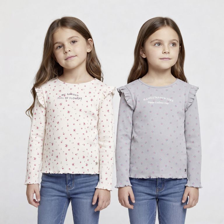 Pack 2 Poleras Niña