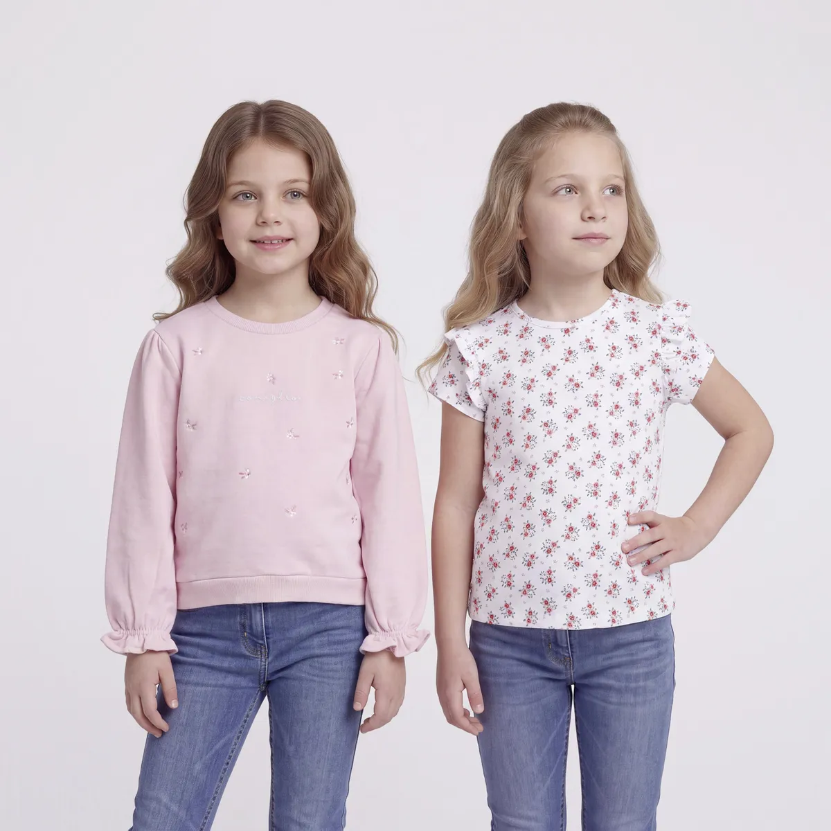 CONIGLIO - Pack Polerón Más Polera Niña Coniglio