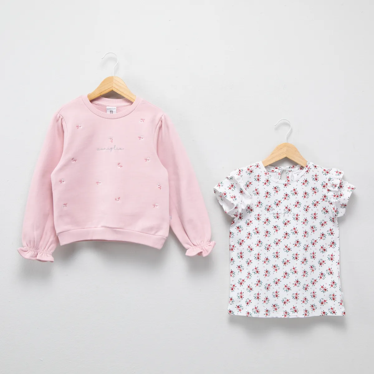 CONIGLIO - Pack Polerón Más Polera Niña Coniglio