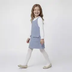 CONIGLIO - Conjunto Niña Jardinera Más Polera
