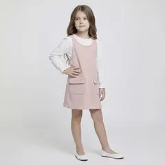 CONIGLIO - Conjunto Niña Jardinera Más Polera