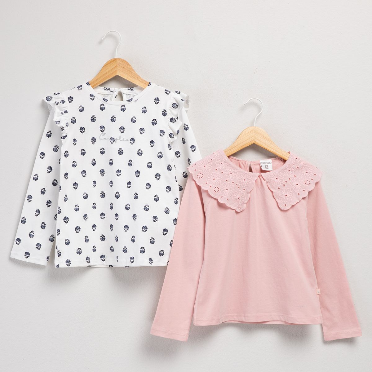 CONIGLIO - Pack de 2 Poleras Niña Coniglio