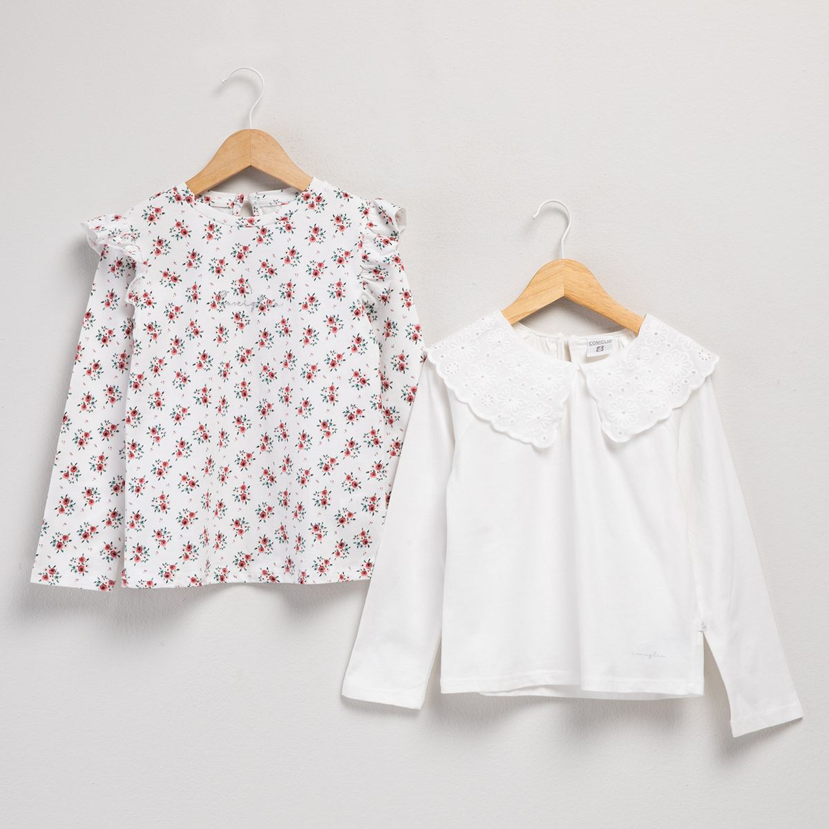 CONIGLIO - Pack de 2 Poleras Niña Coniglio
