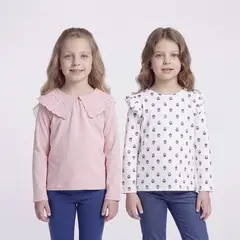 CONIGLIO - Pack de 2 Poleras Niña