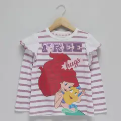 PRINCESAS - Polera Manga Corta Niña