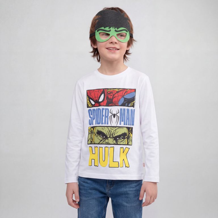 Polera Niño Spiderman