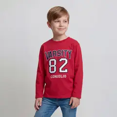 CONIGLIO - Polera Manga Larga Niño