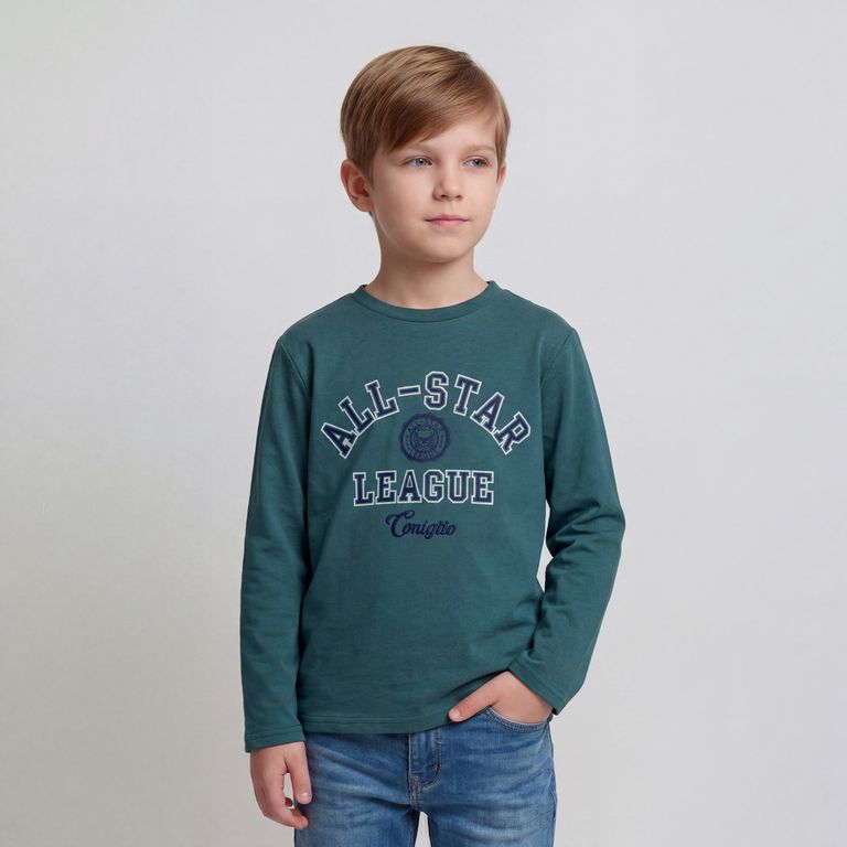 Polera Manga Larga Niño
