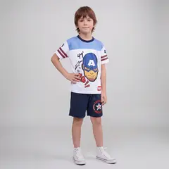AVENGERS - Conjunto Deportivo Niño Polera Más Short