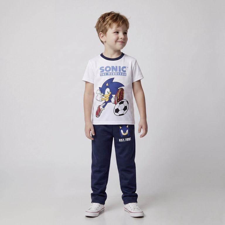 Conjunto Deportivo Niño Polera Más Pantalón De Buzo