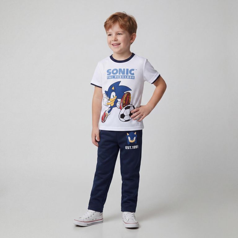 Conjunto Deportivo Niño Polera Más Pantalón De Buzo