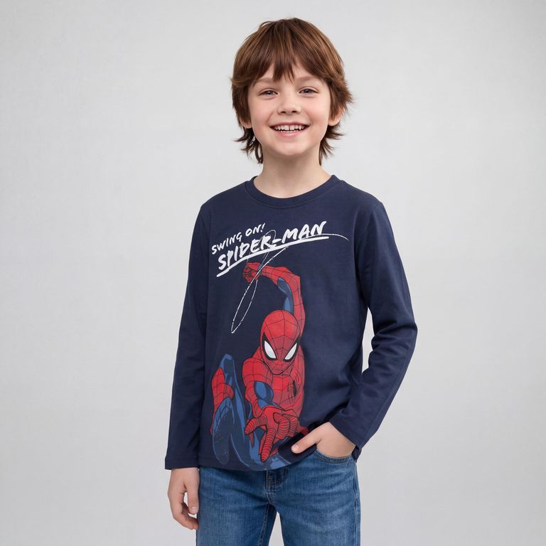 Polera Niño Spiderman