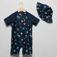 YAMP - Trajes De Baño Más Gorro Bebé Niño