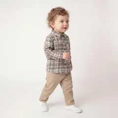 YAMP - Conjunto Camisa + Pantalón Bebé Niño