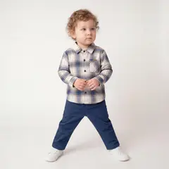 YAMP - Conjunto Camisa + Pantalón Bebé Niño