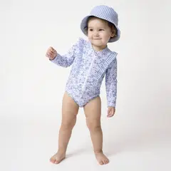 YAMP - Conjunto Traje De Baño Más Gorro Bebé Niña