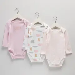 YAMP - Pack de 3 Bodys Bebé Niña