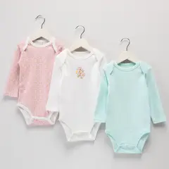 YAMP - Pack de 3 Bodys Bebé Niña