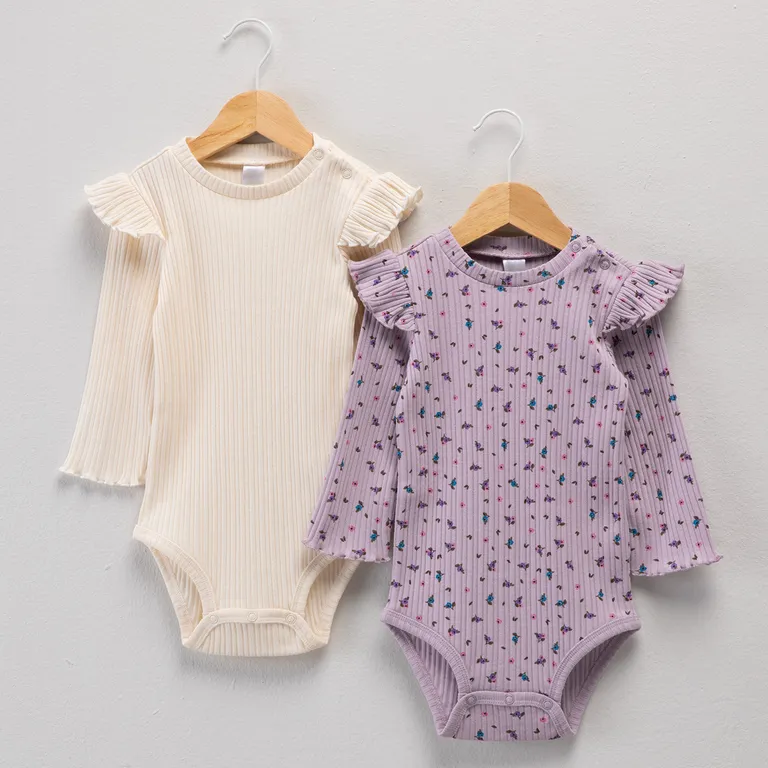 Pack de 2 Bodys Bebé Niña