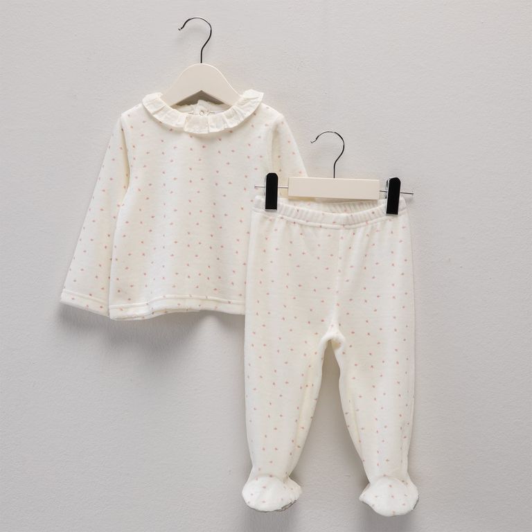 Conjunto Pijama Bebé Niña Plush