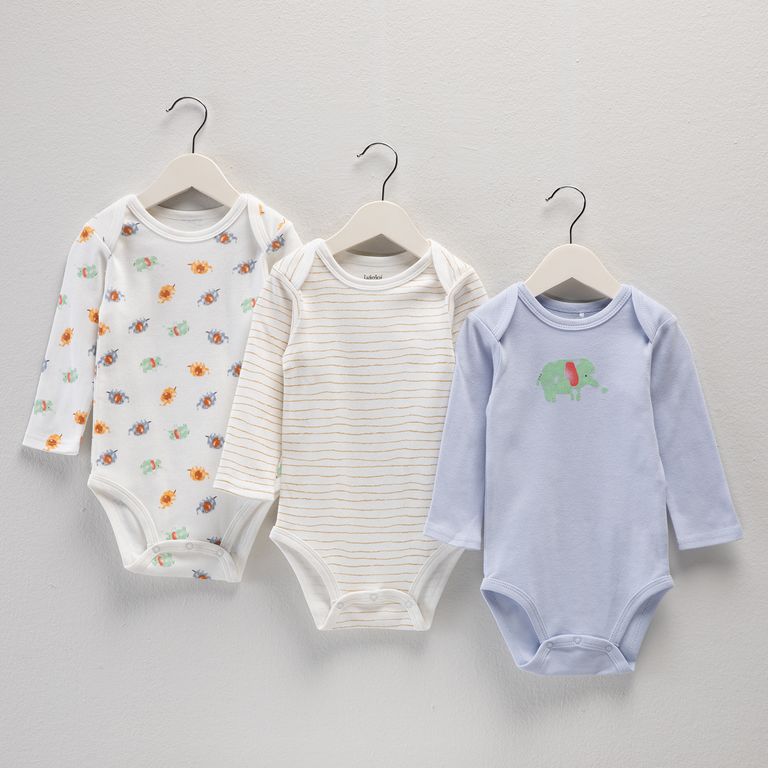 Pack de 3 Bodys Bebé Niño