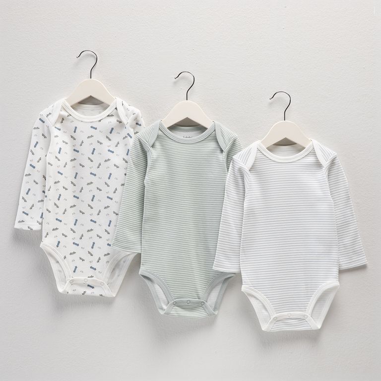 Pack de 3 Bodys Bebé Niño
