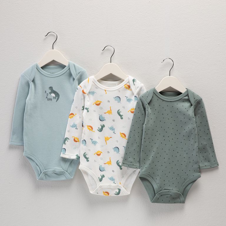 Pack de 3 Bodys Bebé Niño