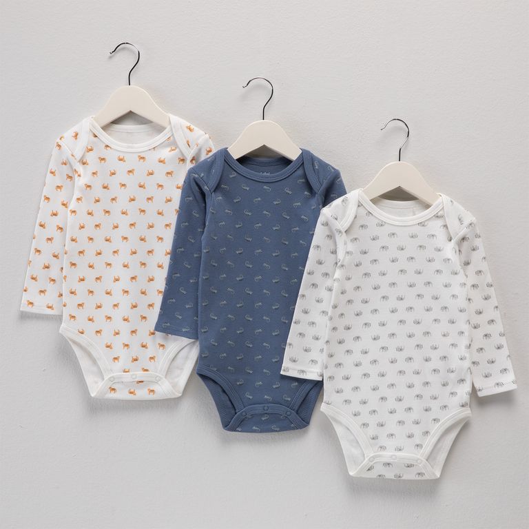 Pack de 3 Bodys Bebé Niño
