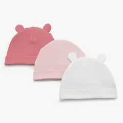 YAMP - 3 Gorros Algodón Unisex Bebé