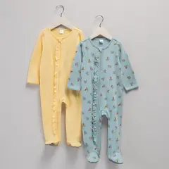 YAMP - Pack 2 Pijamas Enterito Bebé Niña