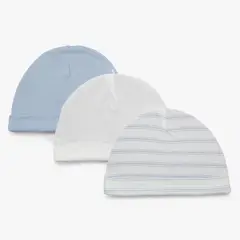 YAMP - 3 Gorros Algodón Bebé Niño
