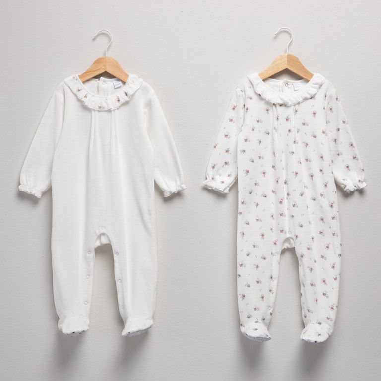 YAMP Pack 2 Pijamas Bebé NiñaPlush